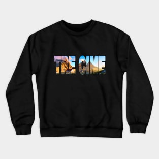 TRE CIME di Lavaredo - Italy Dolomites Sunset Glow. Crewneck Sweatshirt